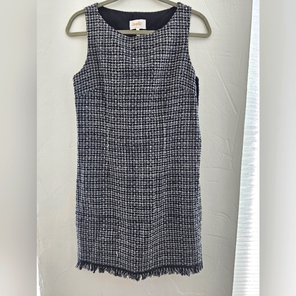 Laundry  black and white dress